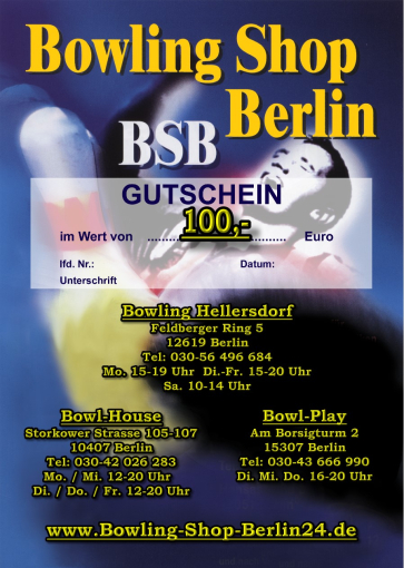Gutschein über 100,- €